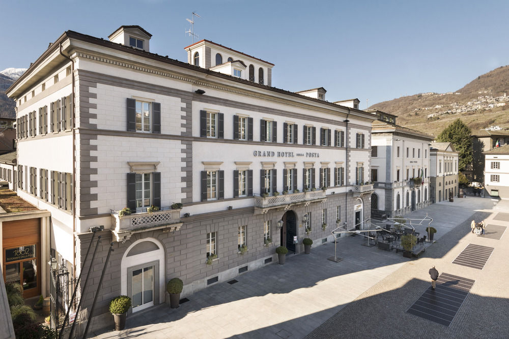 Esterno dell'hotel di Sondrio